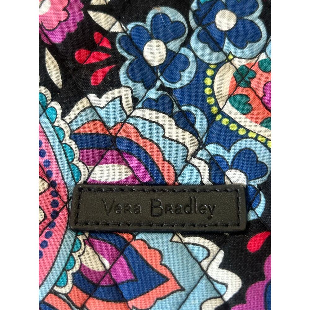 Vera Bradley Haymarket Paisley Cosmetic Travel Bag - Picture 2 of 8